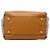 mala Burberry Canterbury Small em couro de bezerro castanho e lona House Check Marrom Caramelo - vista 3