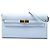 Portafoglio Hermès Kelly To Go in pelle Epsom blu Blu chiaro