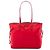 Tote Prada em Tessuto com acabamento em Saffiano vermelho