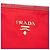 Tote Prada em Tessuto com acabamento em Saffiano vermelho - vista 5