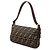 Borsa Baguette Fendi in tela Zucca marrone - vista 2