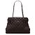 Bolso Chanel Coco Loop Tote Pequeño de Piel de Cordero Acolchada Roja Burdeos
