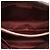 Bolso Chanel Coco Loop Tote Pequeño de Piel de Cordero Acolchada Roja Burdeos - vista 4