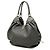 Louis Vuitton Gray Monogram Mahina L Hobo Marron - vue 2