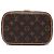 Louis Vuitton Brown Monogram Nice Mini Vanity Case Marrone - vista 3