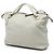 Bolsa Satchel Gucci em couro branco e twill Cru - vista 2
