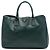 Prada Bolso Tote Large Saffiano Lux Gardeners Verde Verde oscuro