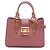 Borsa Satchel Miu Miu in pelle di capra rosa Madras