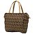 Fendi Mini Zucchino Canvas Handtasche Beige - Ansicht 2