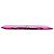 Autre Marque Clutch con zip Saint Laurent Pink Grain De Poudre stampa zebra Rosa - vista 3