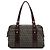Borsa a tracolla Fendi in tela Zucchino marrone Marrone chiaro
