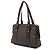 Borsa a tracolla Fendi in tela Zucchino marrone Marrone chiaro - vista 2