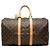 Louis Vuitton Brown Monogram Keepall 45 Marrom