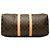 Louis Vuitton Brown Monogram Keepall 45 Marrom - vista 3