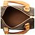 Louis Vuitton Brown Monogram Mini Speedy HL Castaño - vista 4