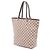 Tote Gucci in tela GG beige - vista 2