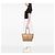 Chloé Keri Tote aus genarbtem Kalbsleder Beige - Ansicht 6