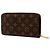 Louis Vuitton Monogram Zippy Long Wallet Braun - Ansicht 2