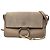 Chloé Faye Crossbody Small in camoscio e vitello marrone Taupe