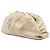 Bottega Veneta The Pouch in pelle di vitello craquelé Beige - vista 2