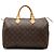 Louis Vuitton Brown Monogram Speedy 35 Braun