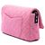 Chanel Pink Jumbo Quilted Tweed Reissue 2.55 Easy Messenger Flap Rosa - vista 2