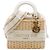 Autre Marque Dior Beige Medium Wicker Oblique Lady Dior - vista 7