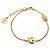 Bracciale Louis Vuitton Gold Plated LV & Me Lettera G D'oro - vista 4