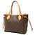 Louis Vuitton Brown Monogram Neverfull PM - view 2