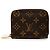Portamonete Zippy Coin Monogram Marrone Louis Vuitton