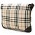 Borsa a tracolla con patta Burberry Beige House Check Canvas - vista 2