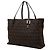 Borsa a mano Fendi in tela Zucchino marrone Marrone scuro - vista 2