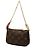Louis Vuitton Brown Monogram Vivienne Christmas Mini Pochette Accessoires Castaño - vista 2