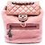 Zaino da montagna in shearling Chanel Pink Paris Salzburg