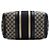 Gucci Joy Boston Bag Medium aus beigem GG Canvas mit Web-Streifen - Ansicht 3