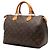 Louis Vuitton Brown Monogram Speedy 30 Marron - vue 2