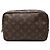 Louis Vuitton Brown Monogram Trousse Toilette 23 Castaño