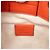 Borsa Gucci Mini Bamboo Shopper in pelle di vitello arancione - vista 5