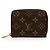 Portamonete Zippy Coin Monogram Marrone Louis Vuitton