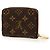 Portamonete Zippy Coin Monogram Marrone Louis Vuitton - vista 2