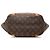 Louis Vuitton Brown Monogram Sac Shopping Marrom - vista 3