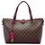 Louis Vuitton Brown Damier Ebene Hyde Park Marrone