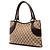 Tote Gucci in tela GG beige - vista 2