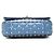 Valentino Blue Small Patent Rockstud Spike Satchel Blau Hellblau - Ansicht 3