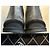 Chanel Silver Metallic Leather Wedge Ankle Boots Black Silver hardware - view 14