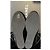 Chanel Silver Metallic Leather Wedge Ankle Boots Black Silver hardware - view 16