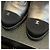 Chanel Silver Metallic Leather Wedge Ankle Boots Black Silver hardware - view 4