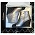 Chanel Silver Metallic Leather Wedge Ankle Boots Black Silver hardware - view 6