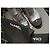 Chanel Silver Metallic Leather Wedge Ankle Boots Black Silver hardware - view 8