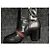 Botines Gucci GG Marmont de piel negra Negro - vista 7